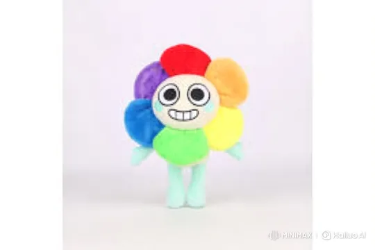 Whimsical Flower Toy Plays and Spins Cheerfully – AI Generated Video | Hailuo AI