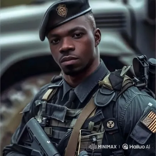 Soldier on Alert: A Study in Focus and Vigilance – AI Generated Video | Hailuo AI