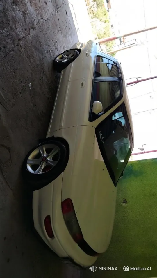 White Sedan Transforms with Air Suspension – AI Generated Video | Hailuo AI
