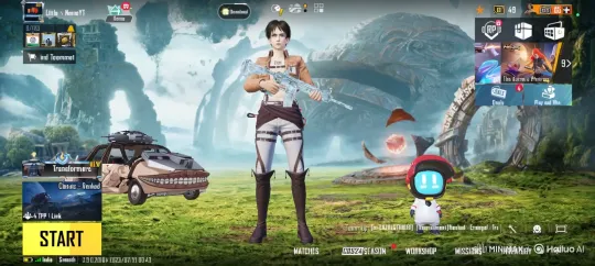 Female Protagonist Meets New Character in Mystical Setting – AI Generated Video | Hailuo AI