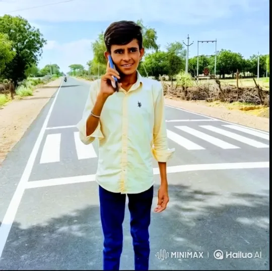 Young Man Meets Narendra Modi Impersonator on Country Road – AI Generated Video | Hailuo AI