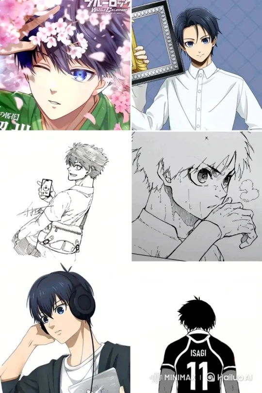Animated Collage Showcases a Character in Diverse Styles – AI Generated Video | Hailuo AI