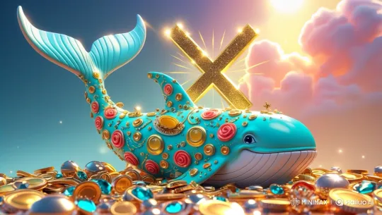 Disney-Inspired Whale Dances on Treasure – AI Generated Video | Hailuo AI