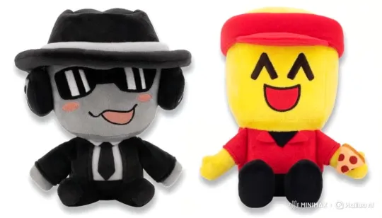 Plush Characters' Cliffside Pizza Struggle Leads to Tragic Fall – AI Generated Video | Hailuo AI