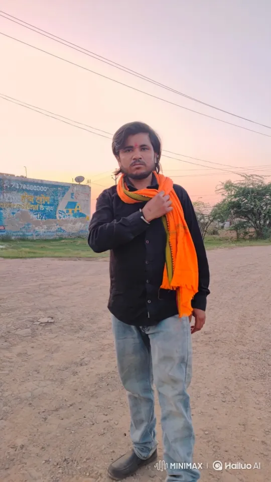 Young Man Meets Narendra Modi Lookalike on Dirt Road – AI Generated Video | Hailuo AI
