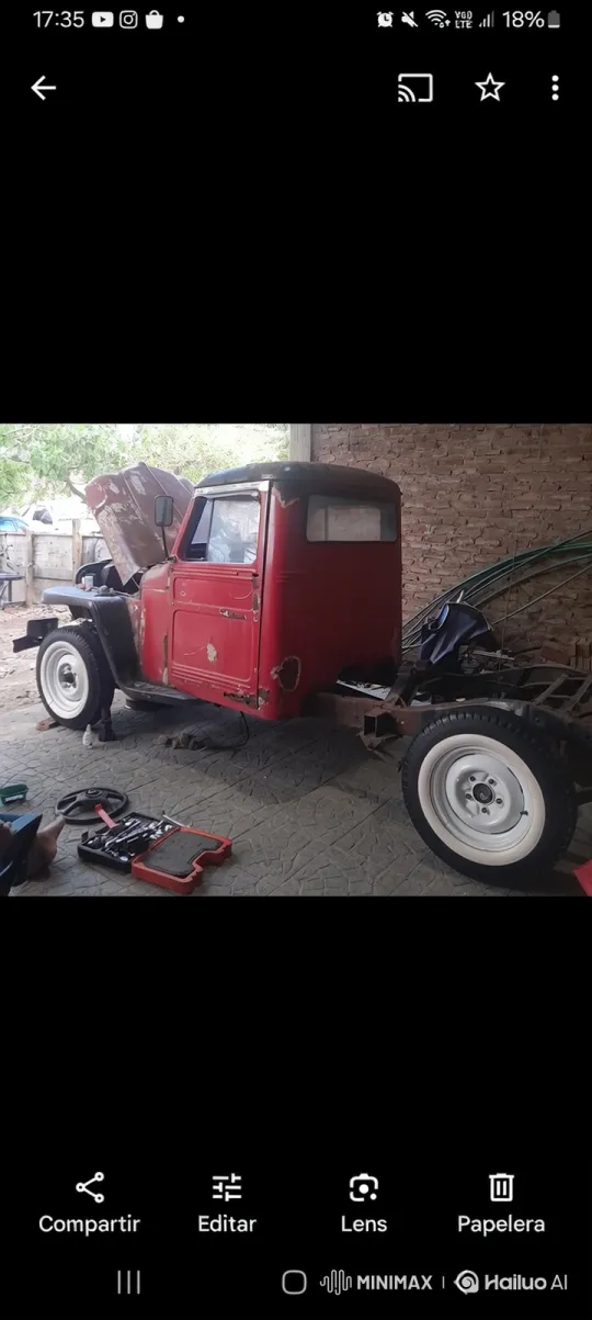 Vintage Truck Restoration and Air Suspension Lowering – AI Generated Video | Hailuo AI