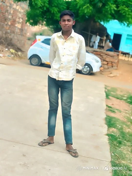 Young Man in Casual Attire Stands Still, Smiles Slightly – AI Generated Video | Hailuo AI