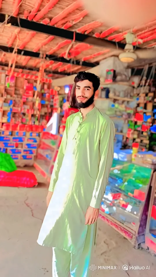Young Man in Village Market Enters Lamborghini Veneno – AI Generated Video | Hailuo AI