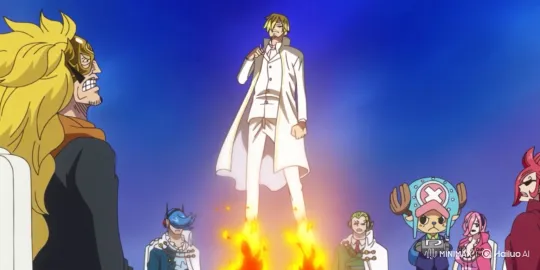 Sanji Defiantly Displays Anti-Germa Sign – AI Generated Video | Hailuo AI