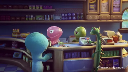 Tiny Monsters Collaborate in Miniature Store – AI Generated Video | Hailuo AI
