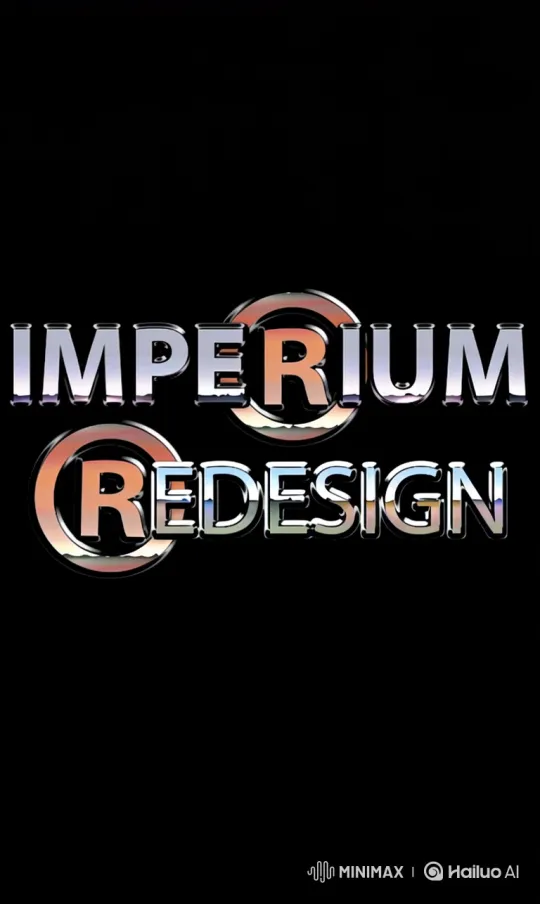 Imperium Redesign Logo Emerges at Sunset – AI Generated Video | Hailuo AI