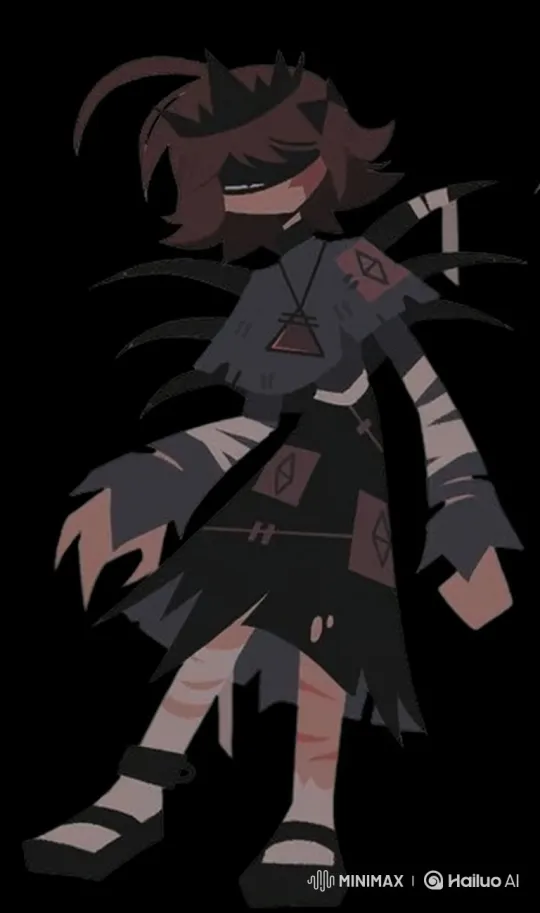 Gothic Character in Slow Zoom with Subtle Movements – AI Generated Video | Hailuo AI