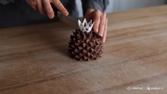 Person Turns Into Pineapple, Initiating a Metamorphic Cycle – AI Generated Video | Hailuo AI