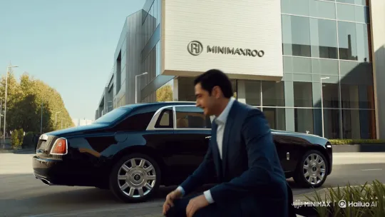 Narendra Modi Greets Businessman Amidst Rolls Royce Arrival – AI Generated Video | Hailuo AI