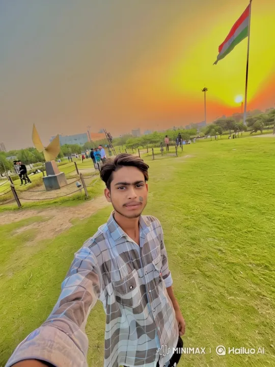 Young Man Meets Prime Minister Modi in Park – AI Generated Video | Hailuo AI