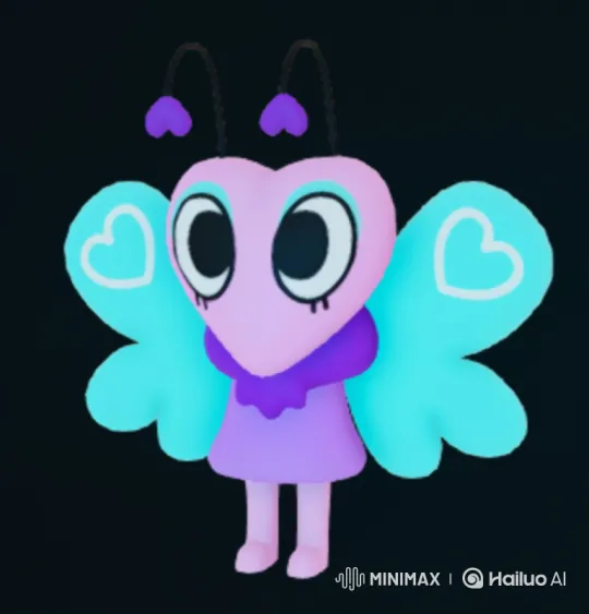 Anthropomorphic Butterfly Performs Graceful Aerial Dance – AI Generated Video | Hailuo AI