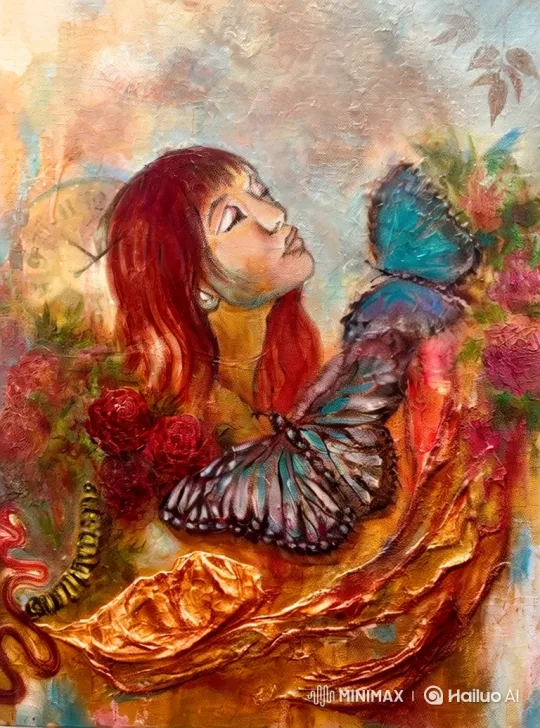 Contemplative Woman with Nature in Slow Motion – AI Generated Video | Hailuo AI