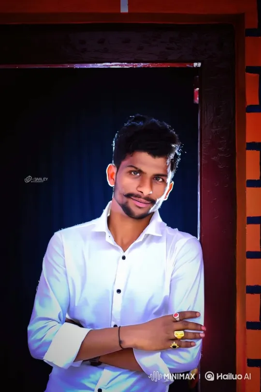 Stylish Man Transforms Expression in Static Shot – AI Generated Video | Hailuo AI