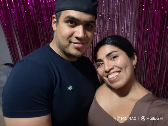 Happy Family Smiles Together in Festive Setting – AI Generated Video | Hailuo AI