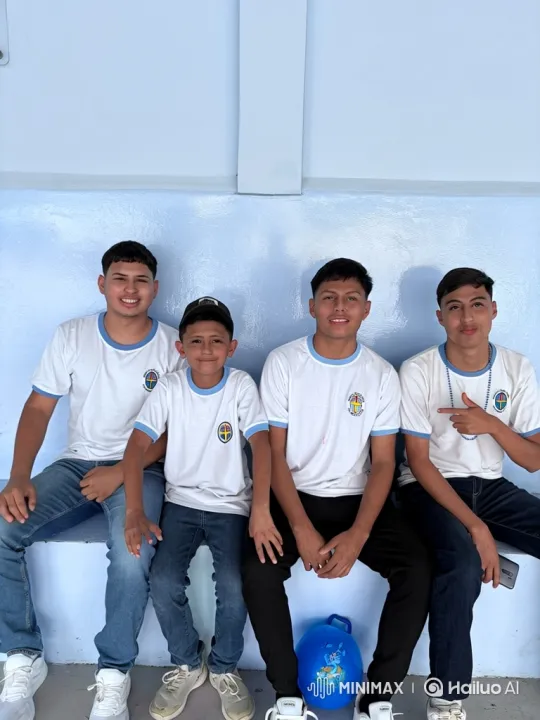 Young Men Share Moment of Affection and Humor – AI Generated Video | Hailuo AI