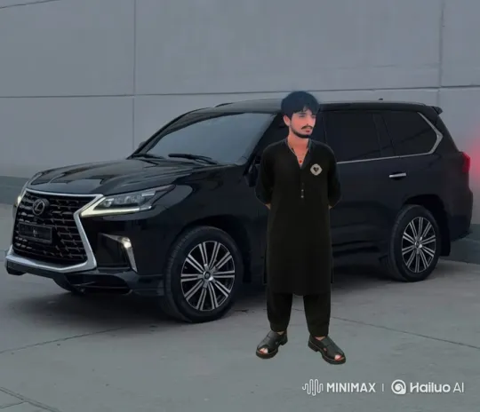 Young Man Enters Luxury SUV and Drives Away – AI Generated Video | Hailuo AI