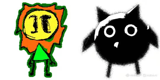Pixelated Characters Engage in Chaotic Fight, End in Explosion – AI Generated Video | Hailuo AI