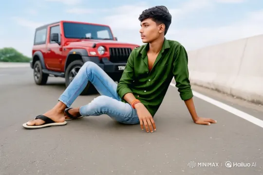 Young Man Replaces Old Vehicle with Fortuner Legender – AI Generated Video | Hailuo AI