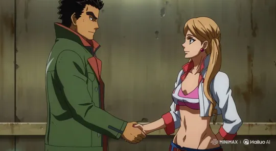 Anime Characters Share a Tender Loving Kiss – AI Generated Video | Hailuo AI