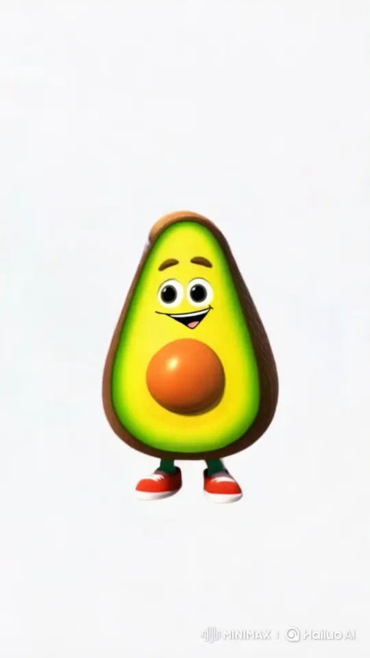 Avocado Character Shops for Eggs in Cozy Shop – AI Generated Video | Hailuo AI