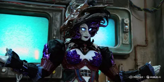 Void Queen Surprised by Mysterious Birthday Cake – AI Generated Video | Hailuo AI
