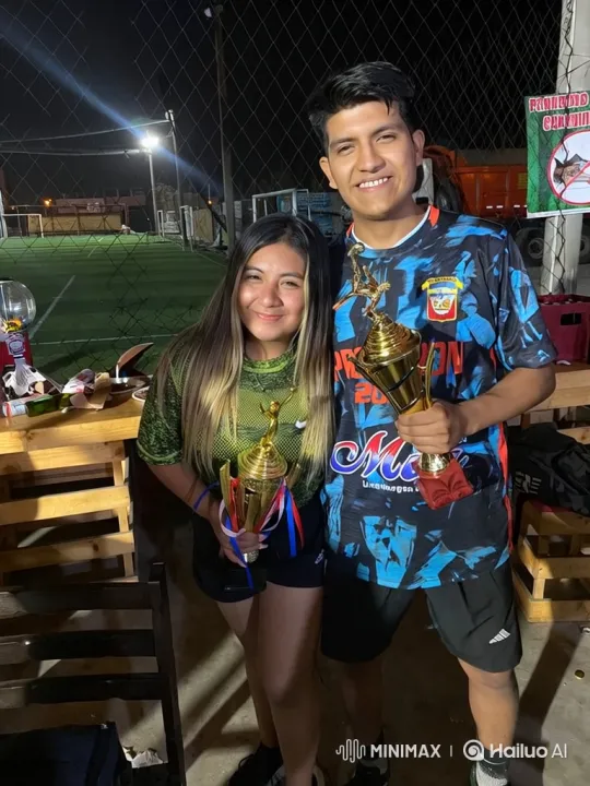 Family Celebrates Soccer Victory with Loving Embrace – AI Generated Video | Hailuo AI