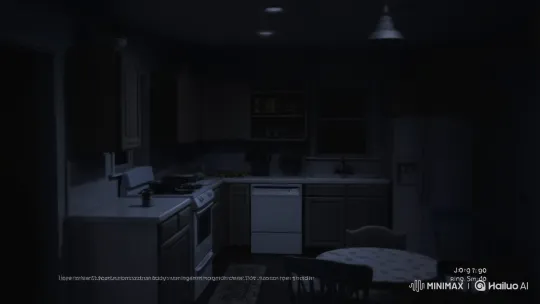 Ring Camera Captures Spontaneous Kitchen Fire and Poltergeist Activity – AI Generated Video | Hailuo AI
