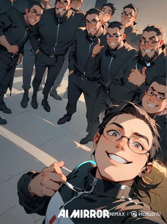 Anime-Style Dance Video with Cheerful Group – AI Generated Video | Hailuo AI