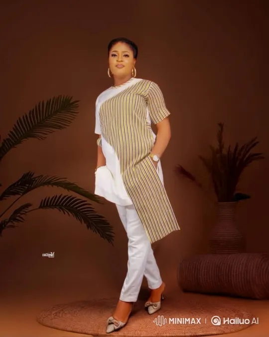 Woman in White Asymmetrical Outfit Enters Red Convertible – AI Generated Video | Hailuo AI
