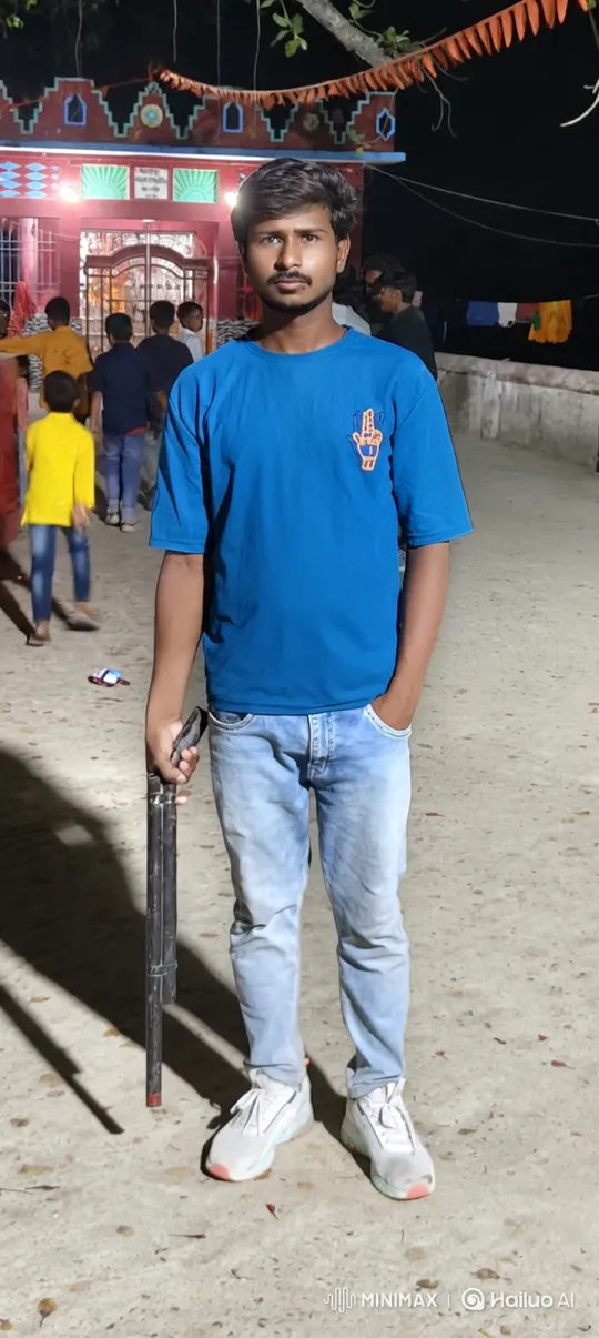 Young Man in Night Scene with Building Background – AI Generated Video | Hailuo AI