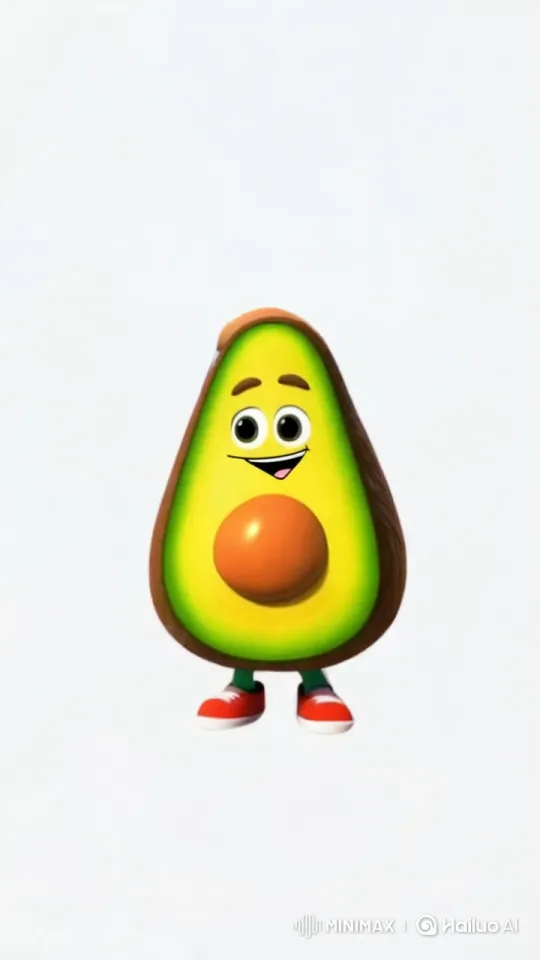 Avocado Meets Beautiful Bird in Enchanted Forest – AI Generated Video | Hailuo AI