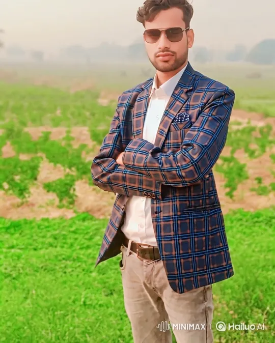 Young Man Meets Elderly Gentleman in Open Field – AI Generated Video | Hailuo AI