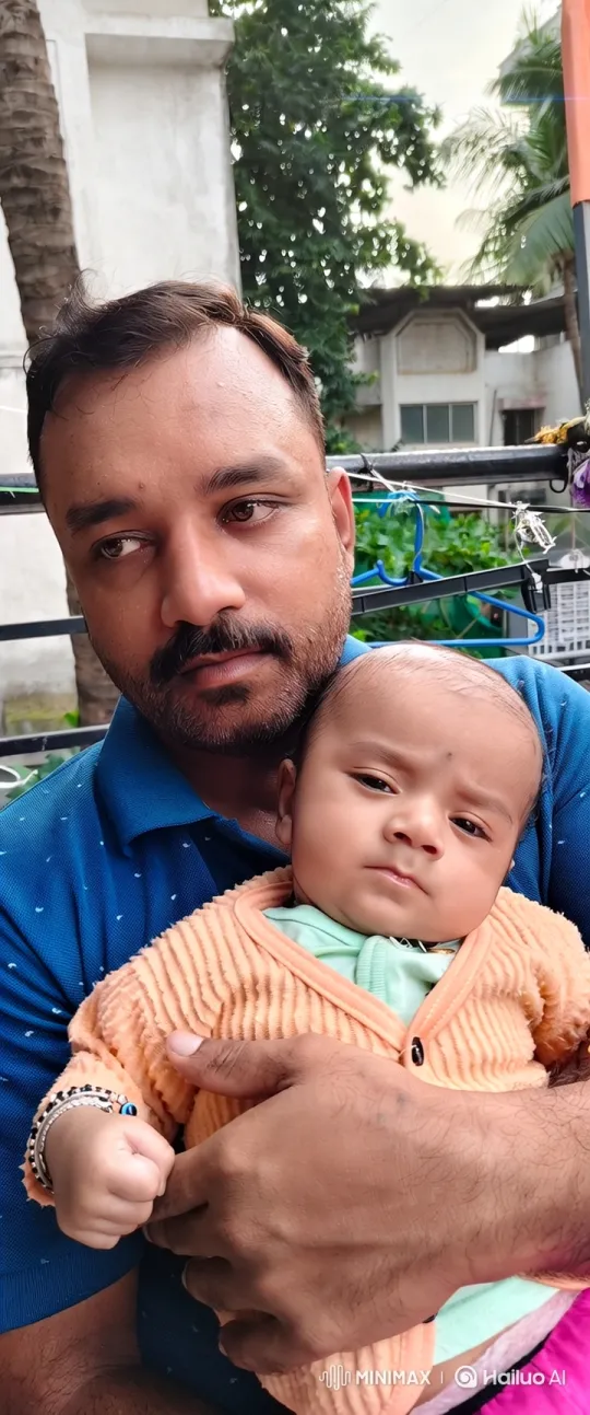 Man Hands Baby to Someone, Meets Celebrity Akshay Kumar – AI Generated Video | Hailuo AI