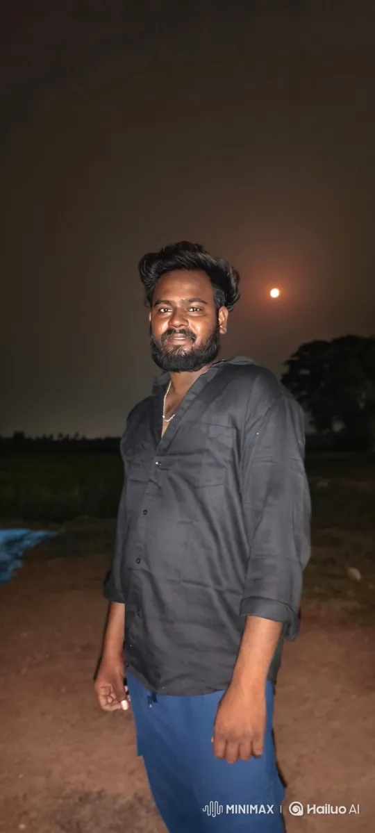 PM Modi greets a man in a moonlit field – AI Generated Video | Hailuo AI