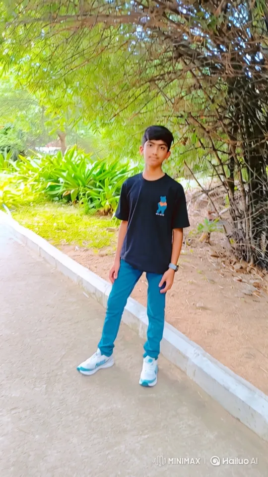 Young Man Prepares for Encounter with Elderly Gentleman in Park – AI Generated Video | Hailuo AI