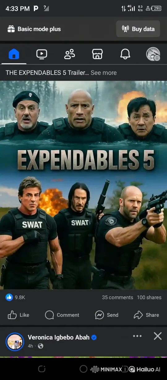 Explosive Teaser: Expendables 5 Movie Poster Dynamics – AI Generated Video | Hailuo AI