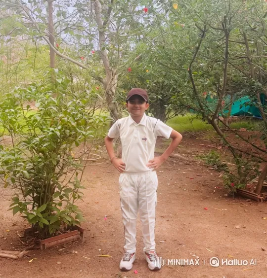 Young Boy Meets Narendra Modi in Lush Setting – AI Generated Video | Hailuo AI