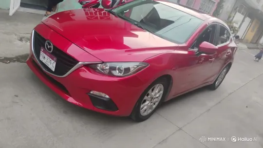 Red Hatchback Showcases Advanced Auto Suspension – AI Generated Video | Hailuo AI