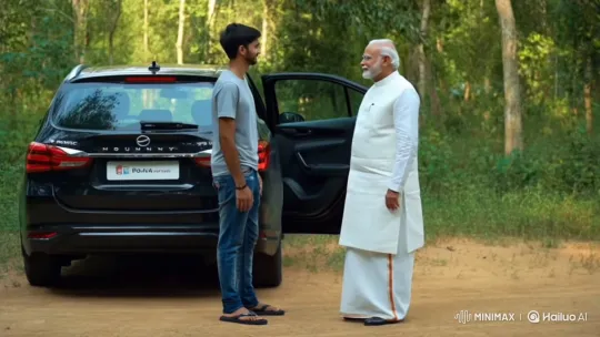 Young Man Meets Indian Prime Minister – AI Generated Video | Hailuo AI