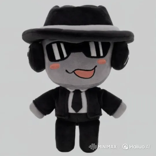 Plush Toy Character Steps into Vibrant Casino Portal – AI Generated Video | Hailuo AI