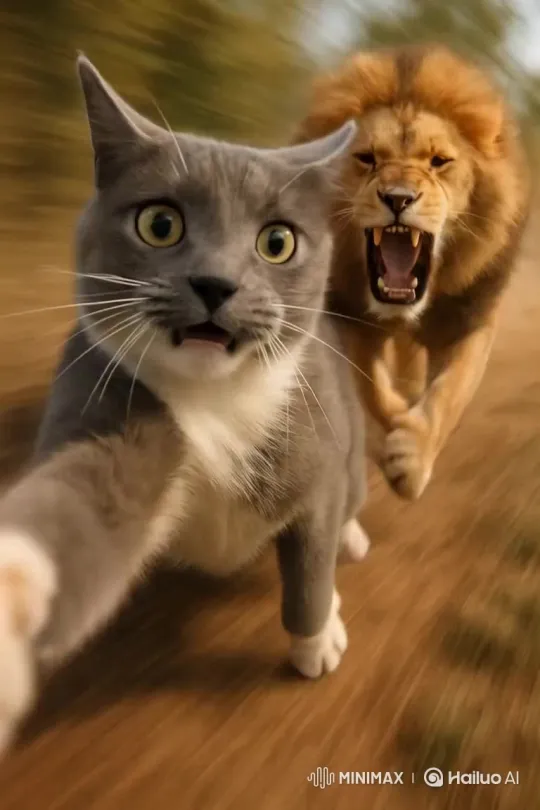 The Life and Behavior of Lions – AI Generated Video | Hailuo AI