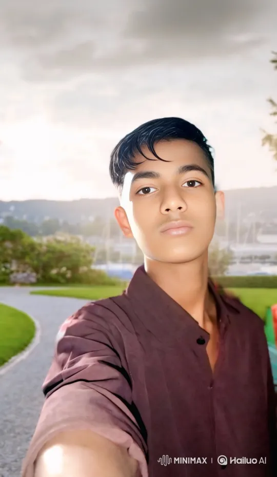 Young Man in Park: A Glimpse of Tranquility – AI Generated Video | Hailuo AI