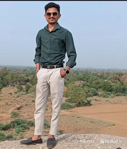 Young Man Meets Politician on Rural Landscape – AI Generated Video | Hailuo AI
