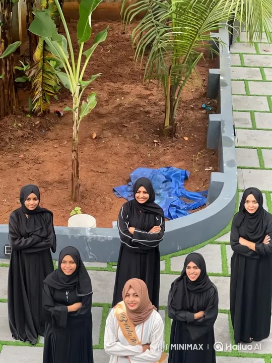 Women on Patio Zoom Out to Global Perspective – AI Generated Video | Hailuo AI