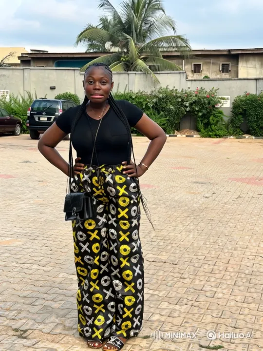 Woman in Striking Pants Walks to SUV, Starts Work on Laptop – AI Generated Video | Hailuo AI